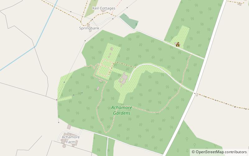 Achamore House location map