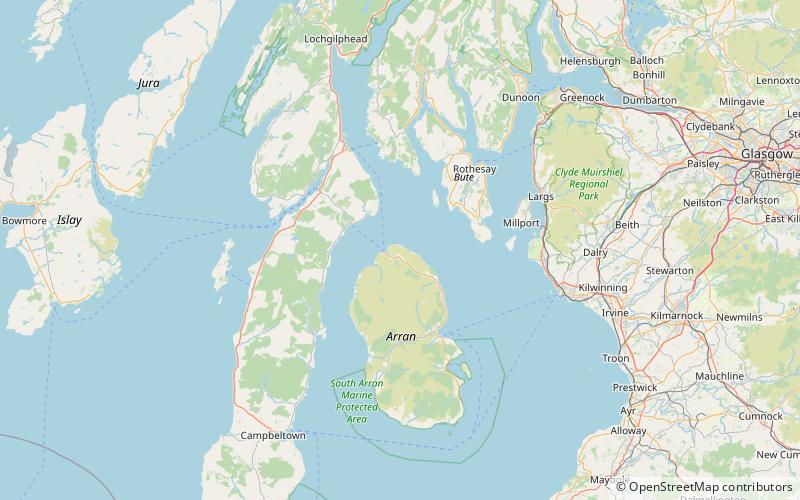 Torr Meadhonach location map