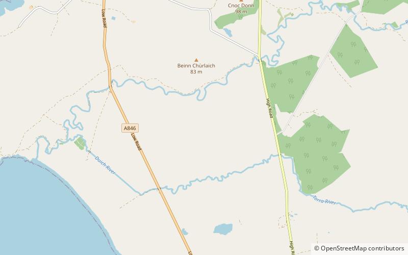 eilean na muice duibhe islay location map