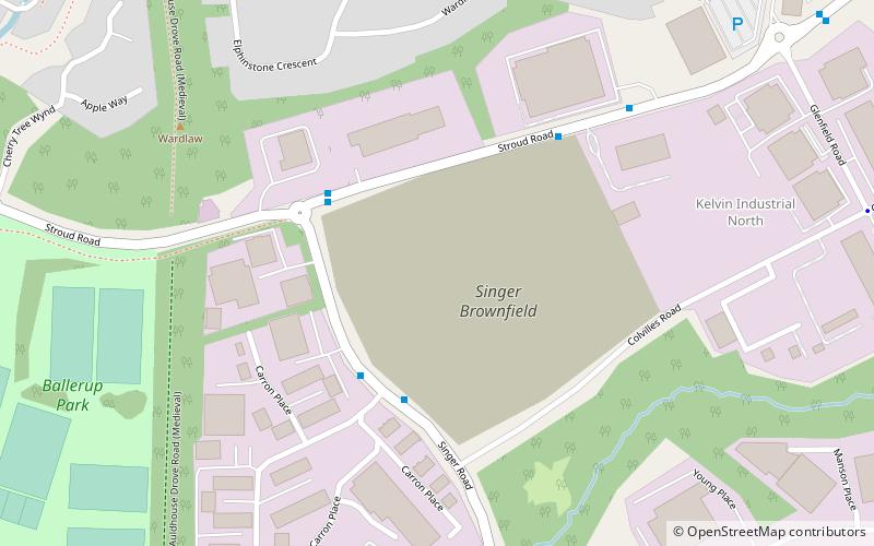 kelvin east kilbride location map