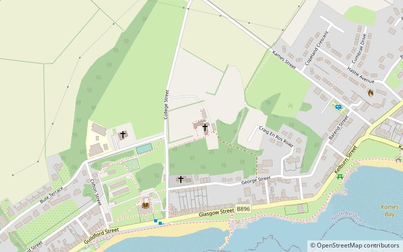 Cathédrale des Îles de Millport location map