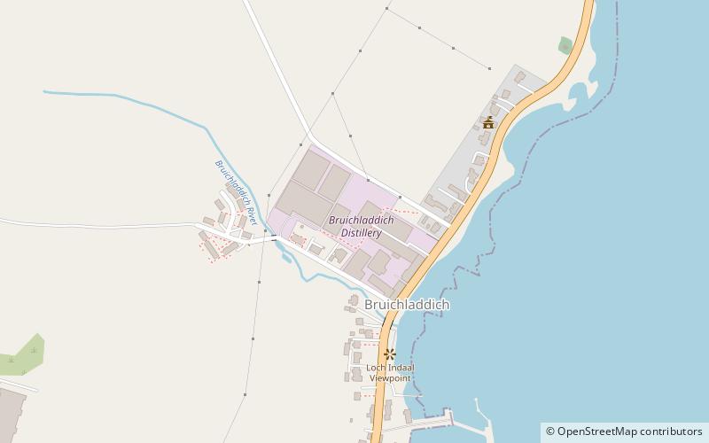 Bruichladdich location map