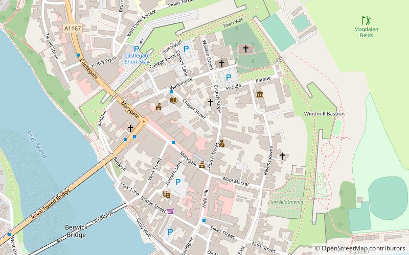 Shaws Lane Chapel location map