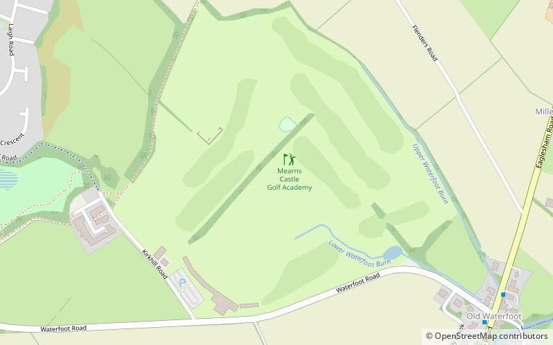 Mearns Castle Golf Academy location map