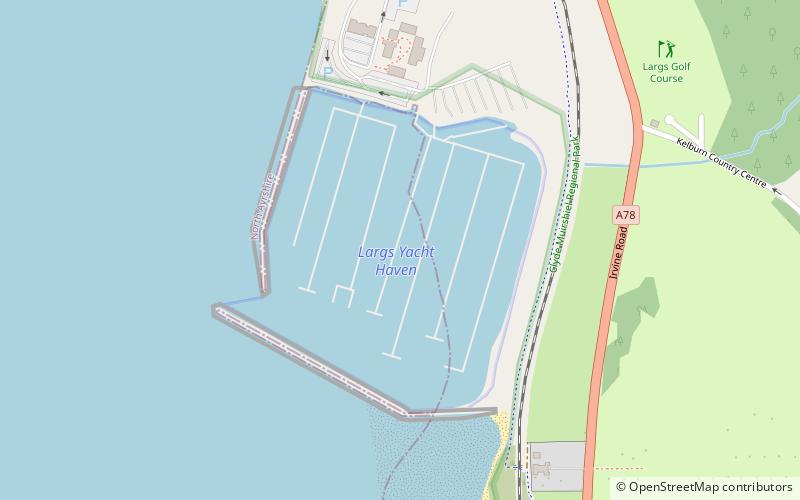 Largs Yacht Haven location map