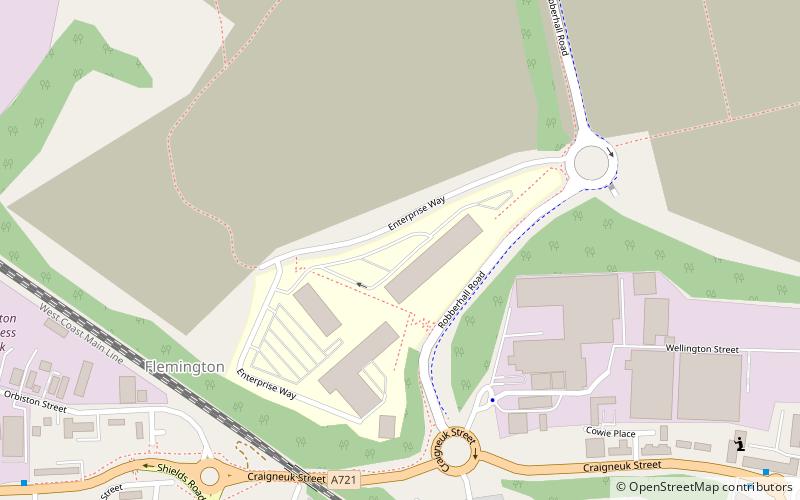 Motherwell College location map