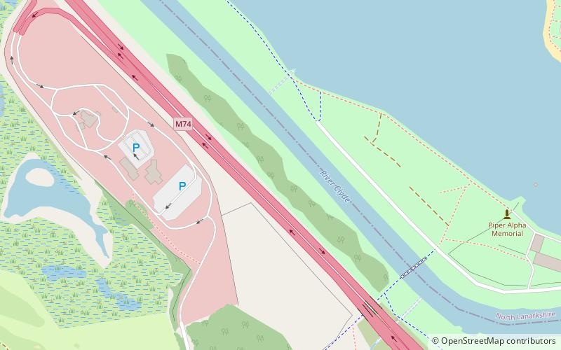 Strathclyde Park location map