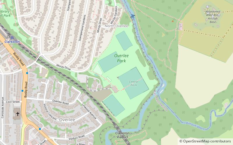 Dams to Darnley Country Park location map