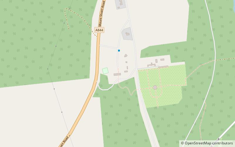 Mount Stuart visitor centre location map