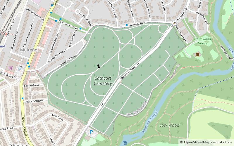 Cathcart Cemetery location map