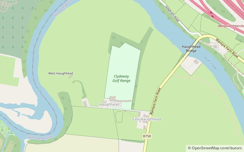 Clydeway Golf Performance Centre location map