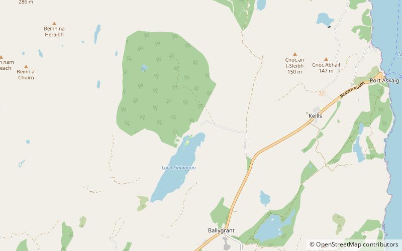 finlaggan islay location map