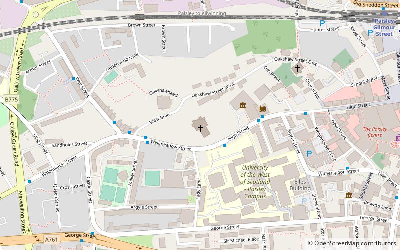 Coats Memorial Church location map