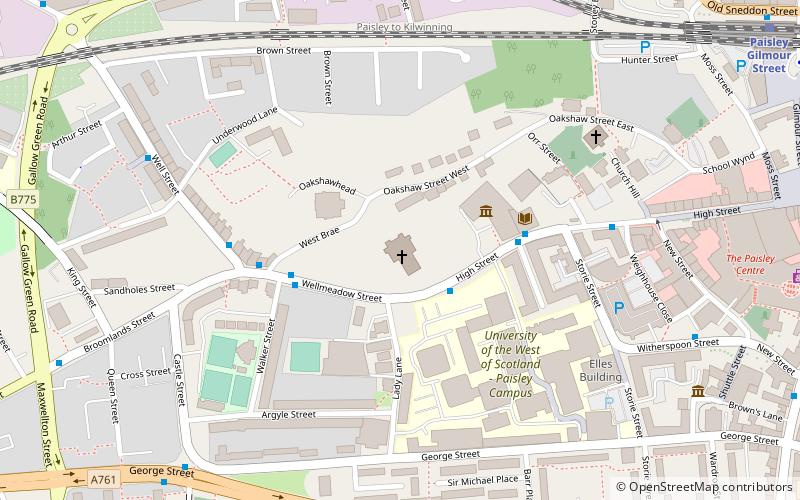 Thomas Coats Memorial Baptist Church location map