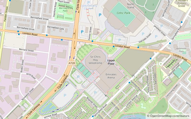 Emirates Arena location map