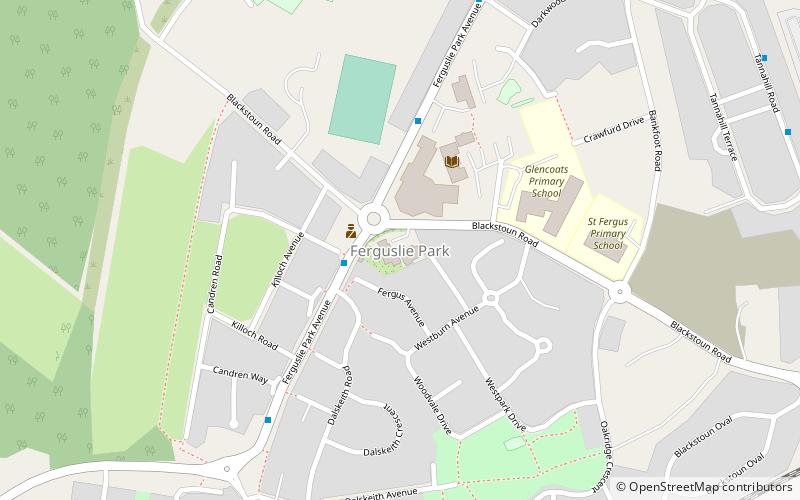 Ferguslie Park location map