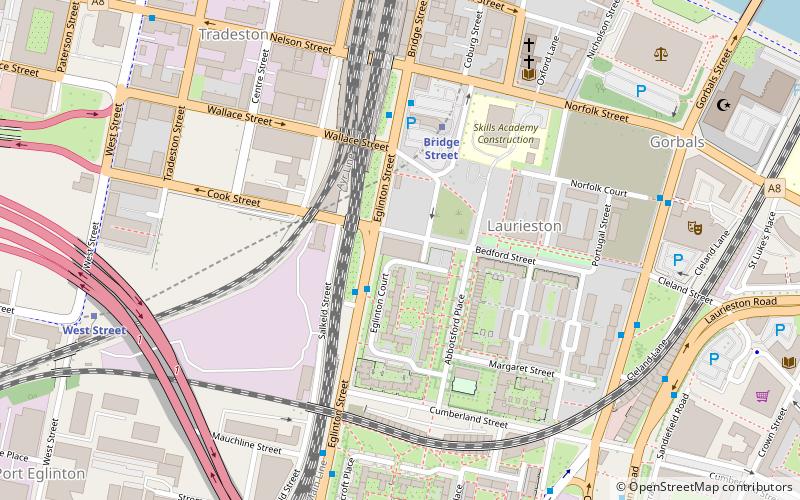 O2 Academy Glasgow location map