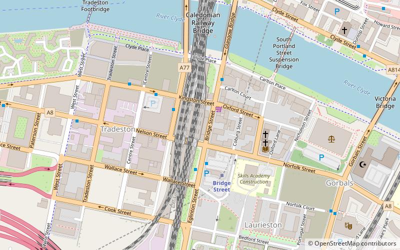 Glasgow Bridge location map