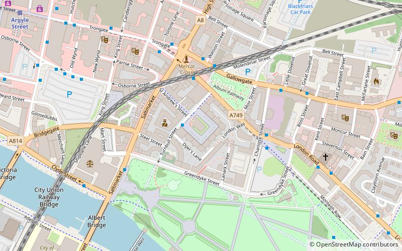 St Andrew's Square location map