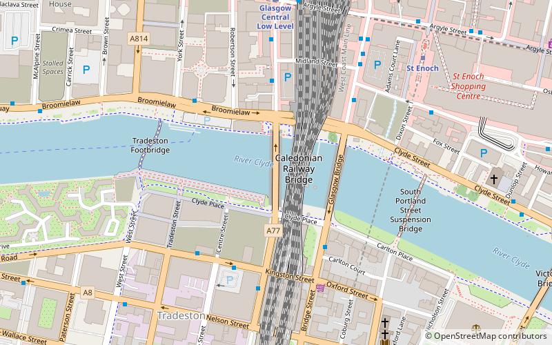 George V Bridge location map