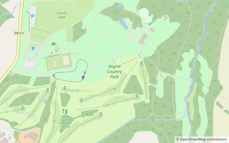 Vogrie Country Park location map