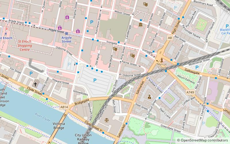 Glasgow Women's Library location map