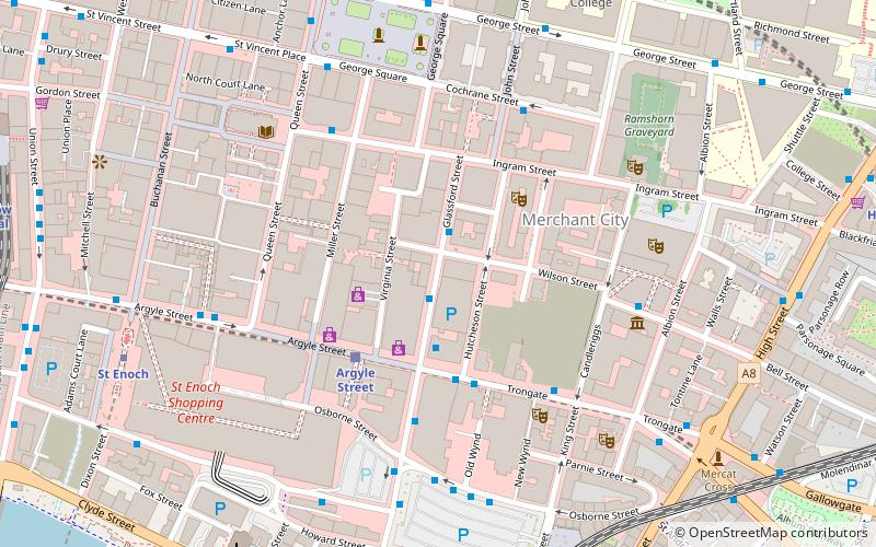 Glassford Street location map
