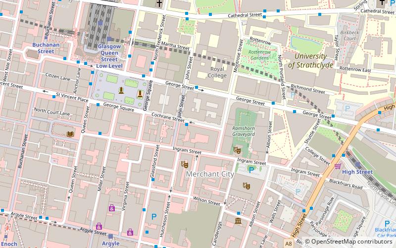 Cochrane Street location map