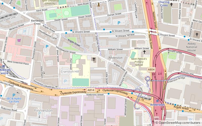 The Pyramid at Anderston location map