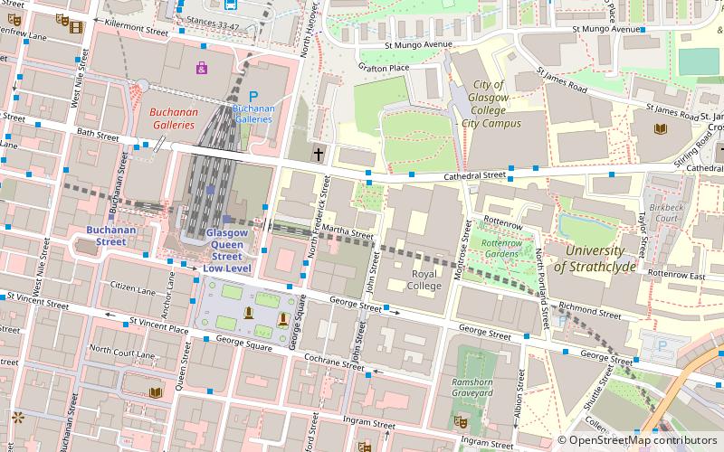 University of Strathclyde Students' Association location map
