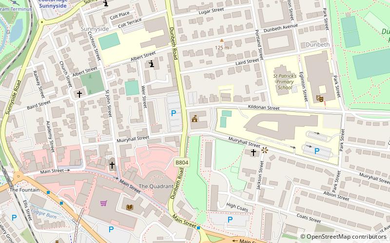 Coatbridge Municipal Buildings location map