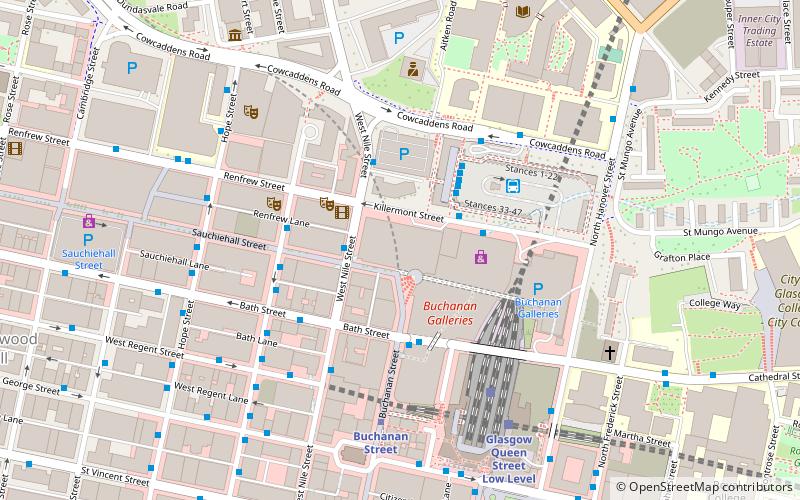 Glasgow Royal Concert Hall location map