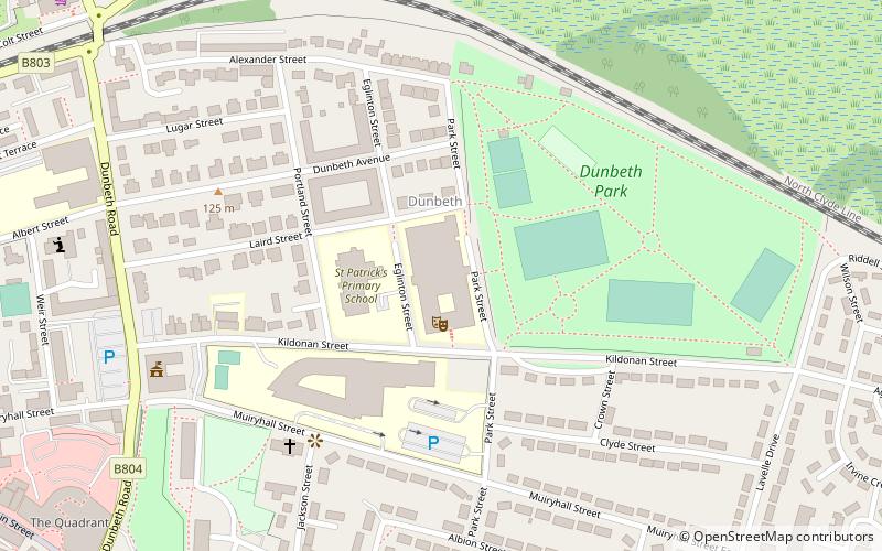 coatbridge college location map