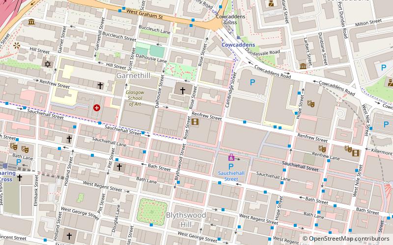 Glasgow Film Theatre location map