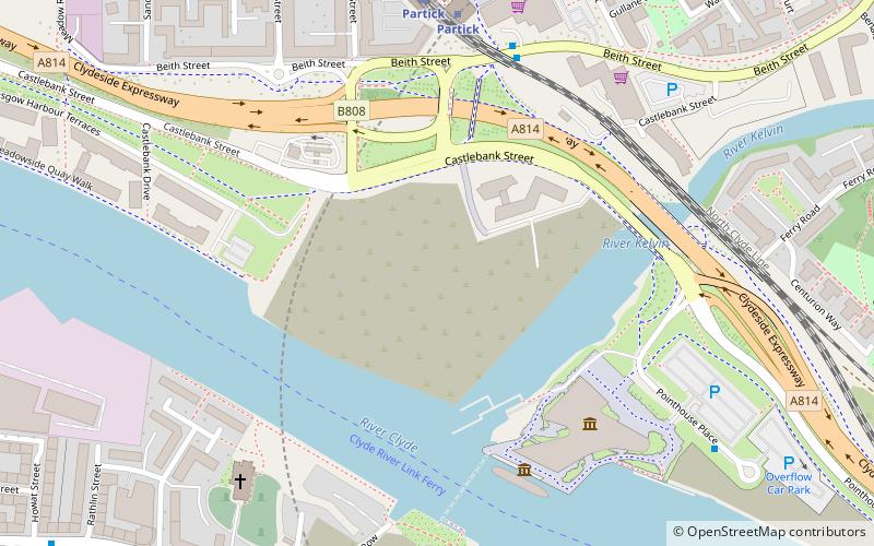 Glasgow Harbour location map