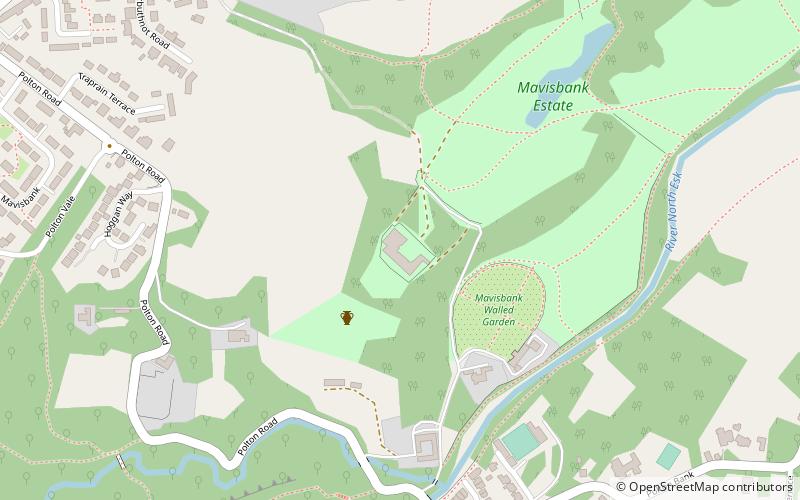 Mavisbank House location map