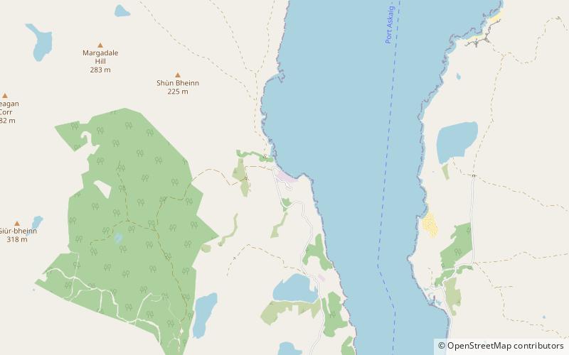 Bunnahabhain location map