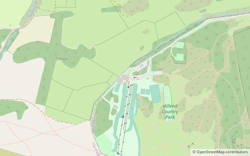 Midlothian Snowsports Centre location map