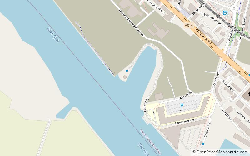 Titan Clydebank location map