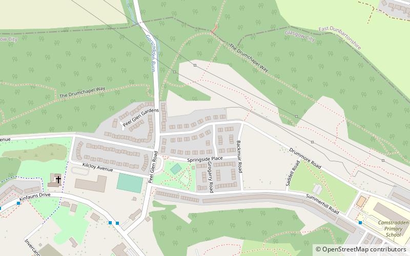Garscadden Wood location map