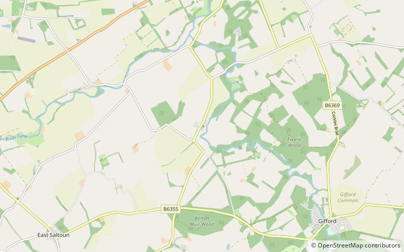 Bolton Parish Church location map