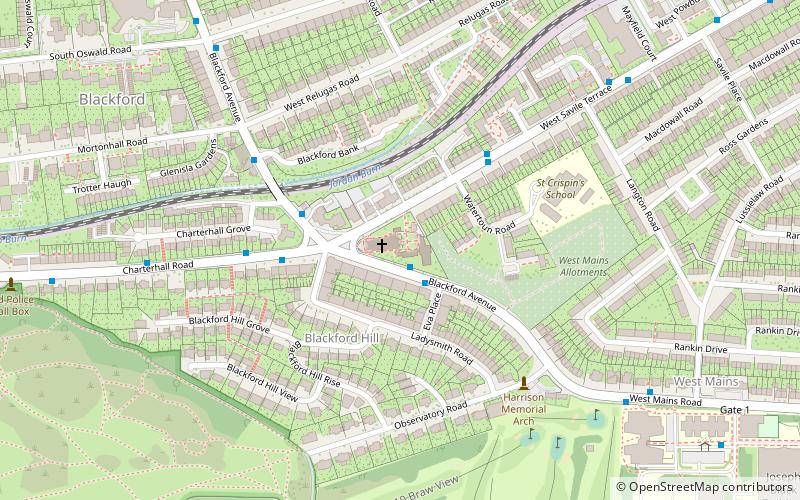 Reid Memorial Church location map