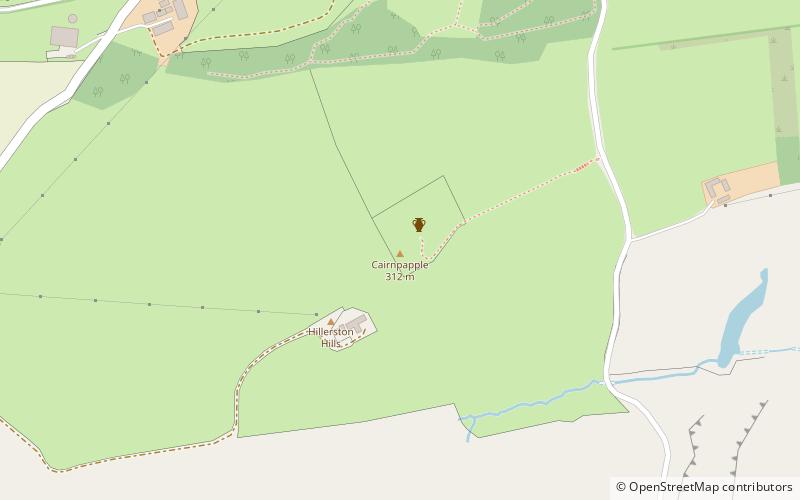 Cairnpapple Hill location map