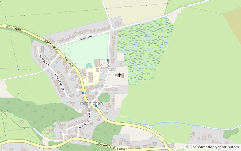 Torphichen Preceptory location map