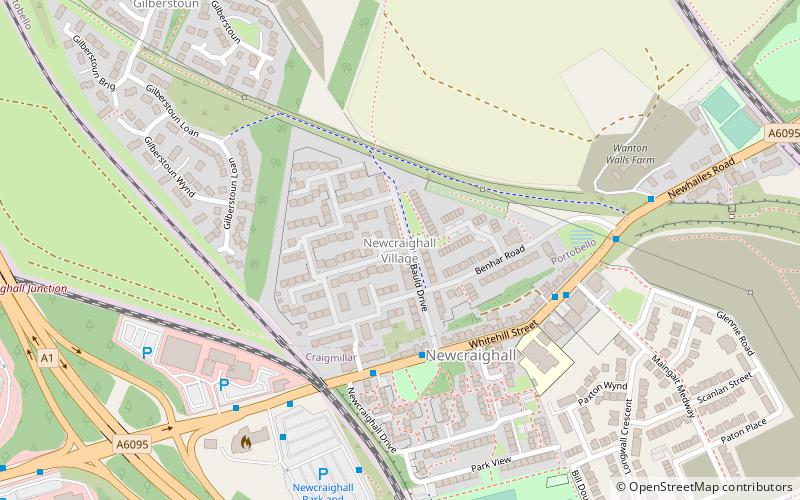 newcraighall edinburgh location map