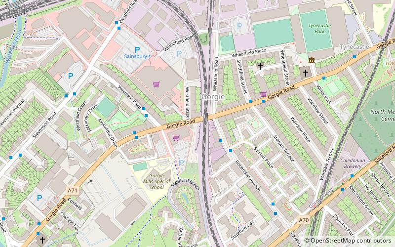 Gorgie-Dalry location map