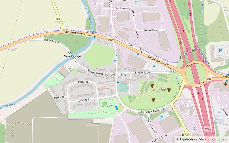 Newbridge Inn location map