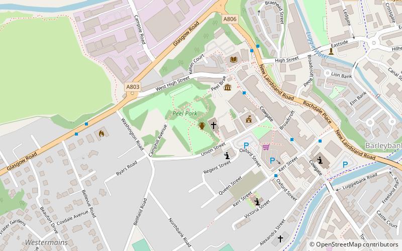 Kirkintilloch Town Hall location map