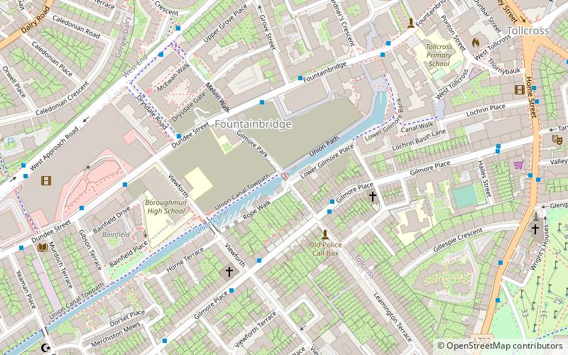 Pont levant de Leamington location map