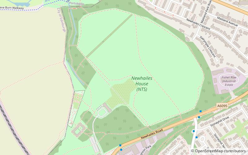 Newhailes House location map
